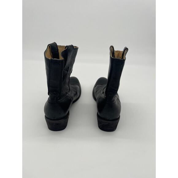 Black Frye Leather Womens Boots (SB9) - Picture 5 of 15